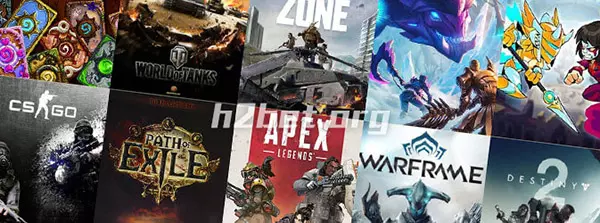 Variedade de jogos