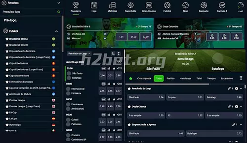 H2bet oferece o melhor em esportes