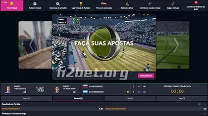esportes virtuais da H2bet
